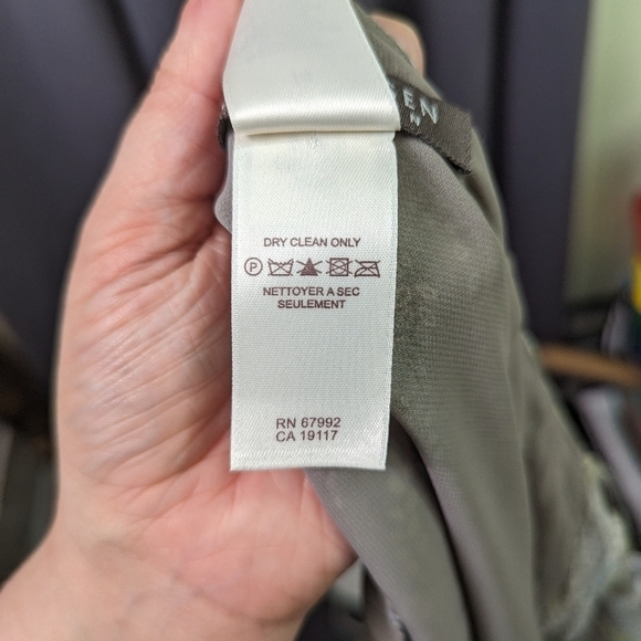 Sigrid Olsen Collection Silk Pattern Skirt Sz 14 - Picture 8 of 8